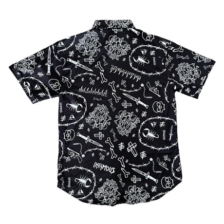 Dryfit Button Down Shirt – Sinaloa Sniper — alternate view 3