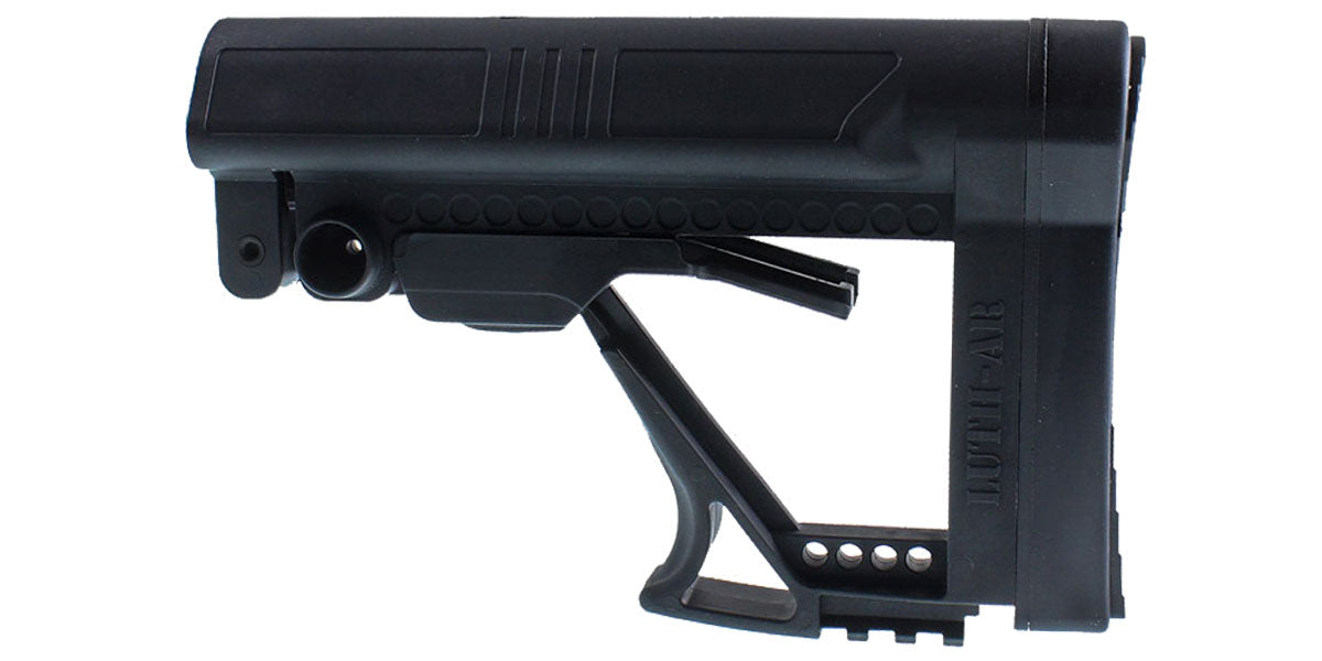 Luth-AR MBA-5 Adjustable Stock — Mil-Spec Buffer Tube — Black