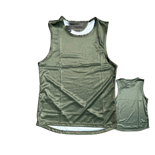 Dryfit Tank Top - Spec – Black/Volt — alternate view 4