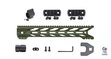 STNGR HWK® M-LOK Free Float AR-15 Handguard — alternate view 21