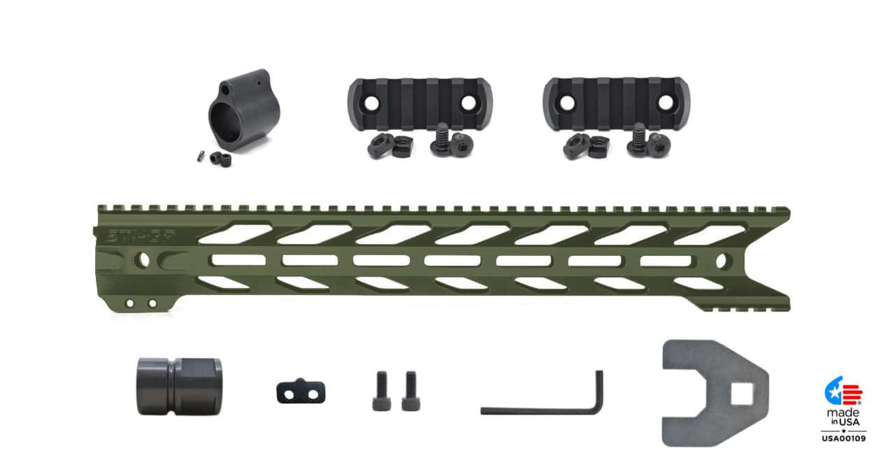 STNGR HWK® M-LOK Free Float AR-15 Handguard — alternate view 22