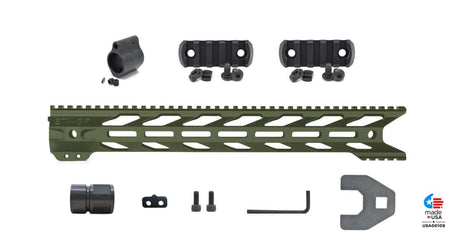 STNGR HWK® M-LOK Free Float AR-15 Handguard — alternate view 22