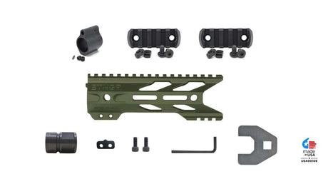 STNGR HWK® M-LOK Free Float AR-15 Handguard — alternate view 19