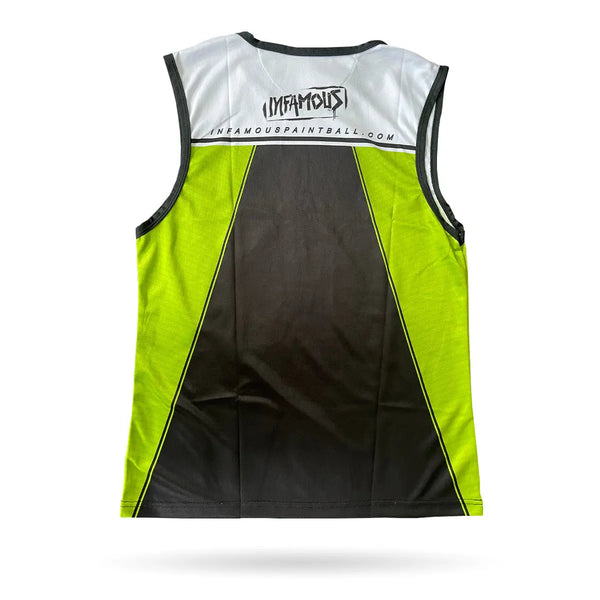 Dry Fit Tank Top – Black/volt — alternate view 2