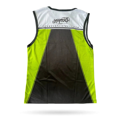 Dry Fit Tank Top – Black/volt — alternate view 2