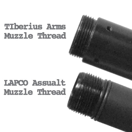 HushShot Barrel Extension – Tiberius Arms Barrel — alternate view 2