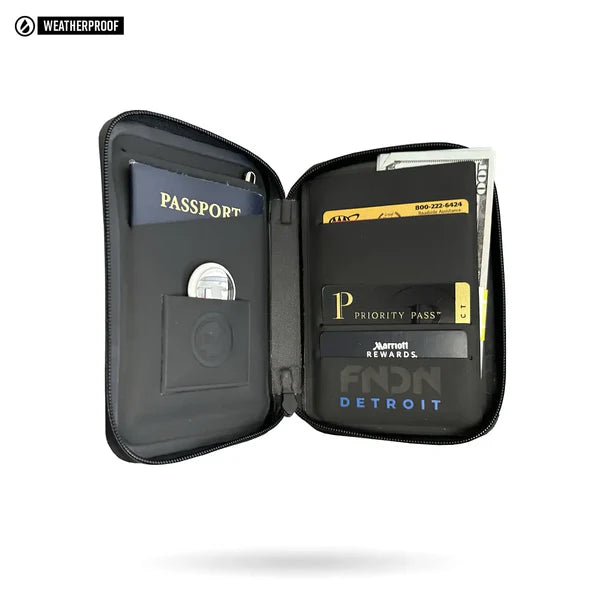 Fndn® Weather-proof Travel Wallet (With Airtag® Pocket) — alternate view 2