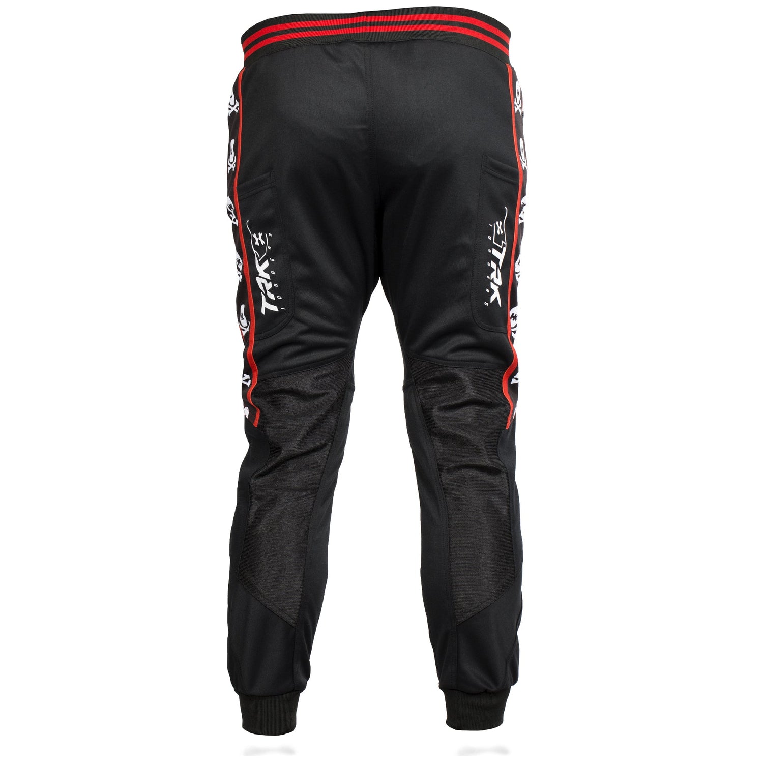 TRK - Skulls - Red - Jogger Pants – X-Large (Size 34-38) — alternate view 4