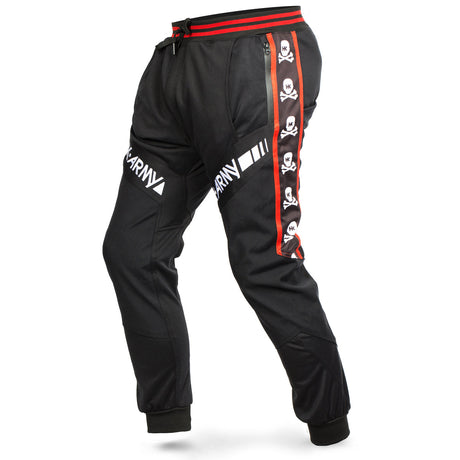 TRK - Skulls - Red - Jogger Pants – Medium (Size 28-32) — alternate view 2