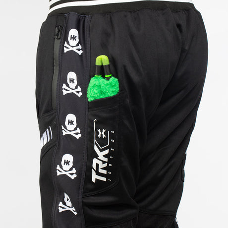 TRK - Skulls - Black - Jogger Pants – Medium (Size 28-32) — alternate view 2