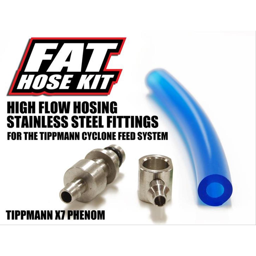 Fat Hose Kit for Tippmann X7 Phenom – Green — alternate view 2