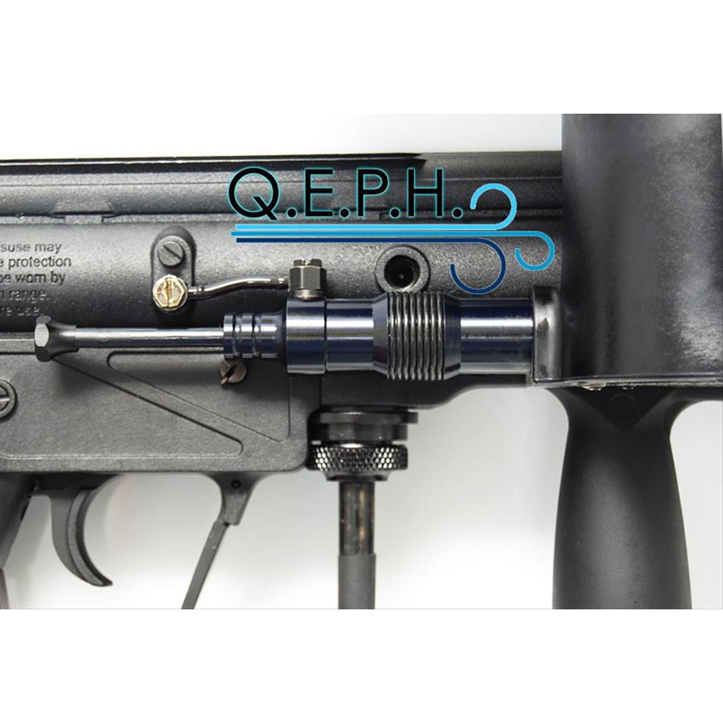 Quick Exhaust Piston Housing QEPH -Black — alternate view 2