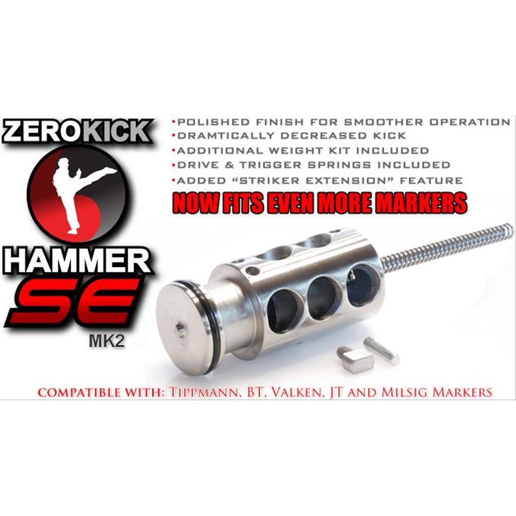 Zero Kick Hammer SE Mk2 : Fits Tippmann, BT, and Valken Markers