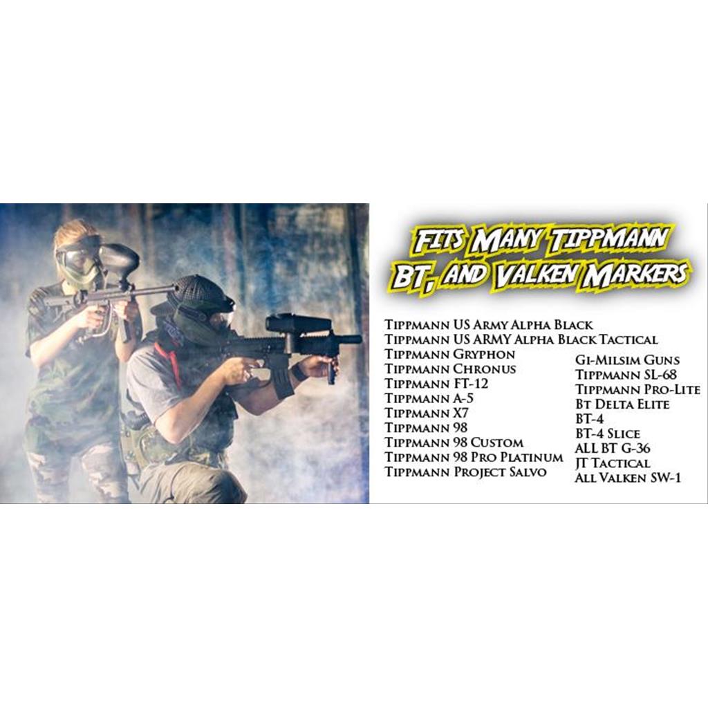 Super Bolt - Anti Chop Bolt System : Fits Tippmann, BT, and Valken Markers — alternate view 2