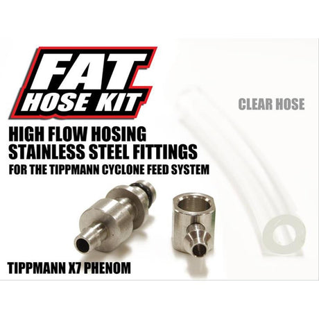 Fat Hose Kit for Tippmann X7 Phenom – Clear