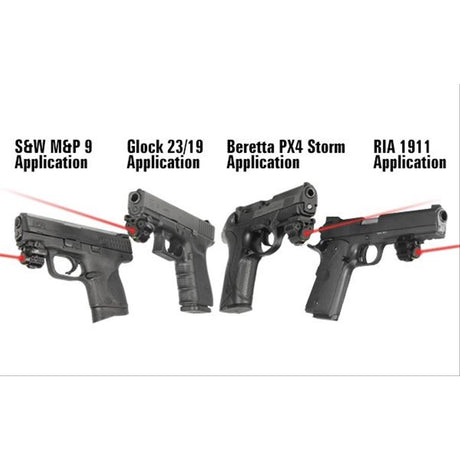 Sub-Compact Red Laser Sight, Solid/Strobe Mode, Integral Mount — alternate view 4