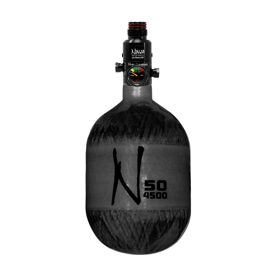 Lite Carbon Fiber Air Tank - 50/4500 – Ultralite Aluminum Bonnet Regulator SLP — alternate view 4