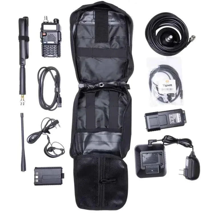 Radio Go Bag with Programmed Baofeng UV5R 8 Watt for Vehicles – Coyote UV5R — alternate view 3