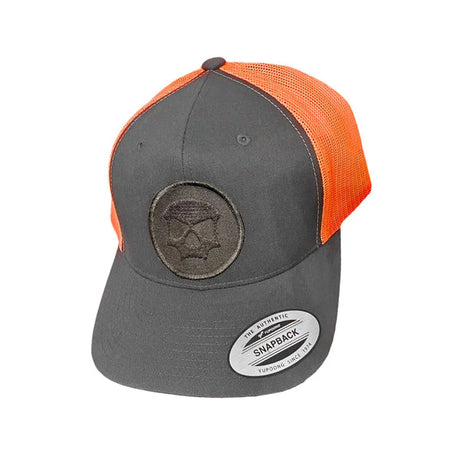 Flexfit Snapback Hat – Black Camo — alternate view 8
