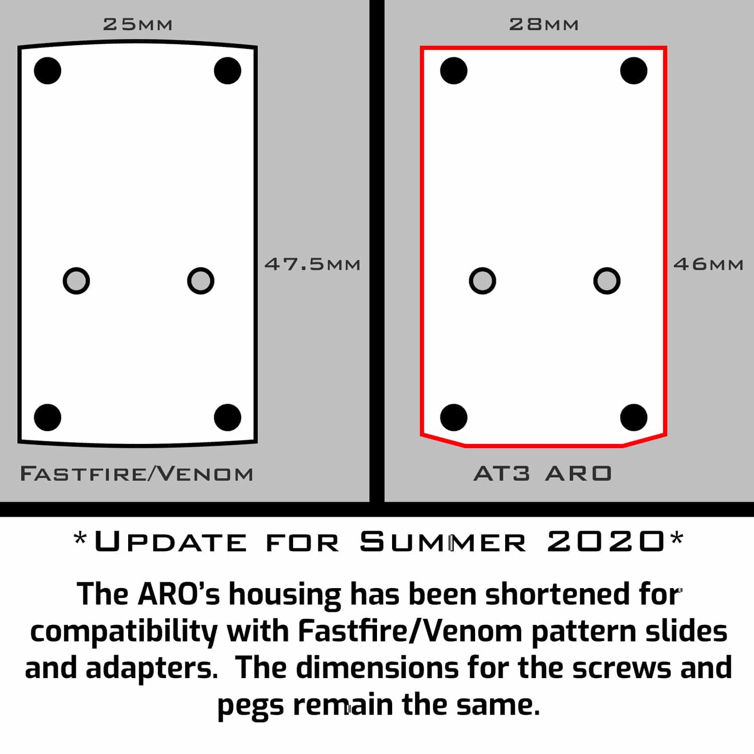 ARO™ Micro Red Dot Reflex Sight with Optional Riser Mount — alternate view 4