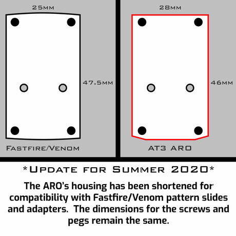 ARO™ Micro Red Dot Reflex Sight with Optional Riser Mount — alternate view 4