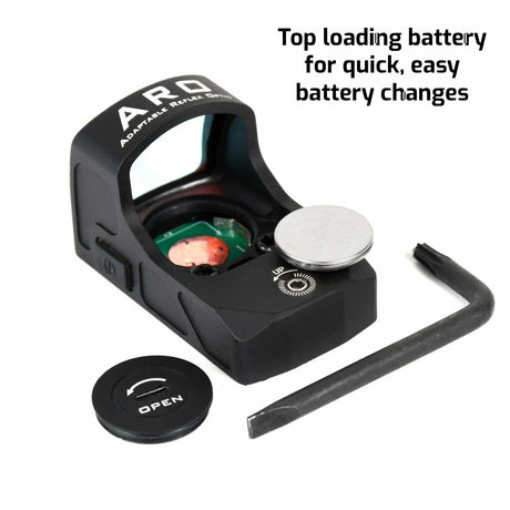 ARO™ Micro Red Dot Reflex Sight with Optional Riser Mount — alternate view 5
