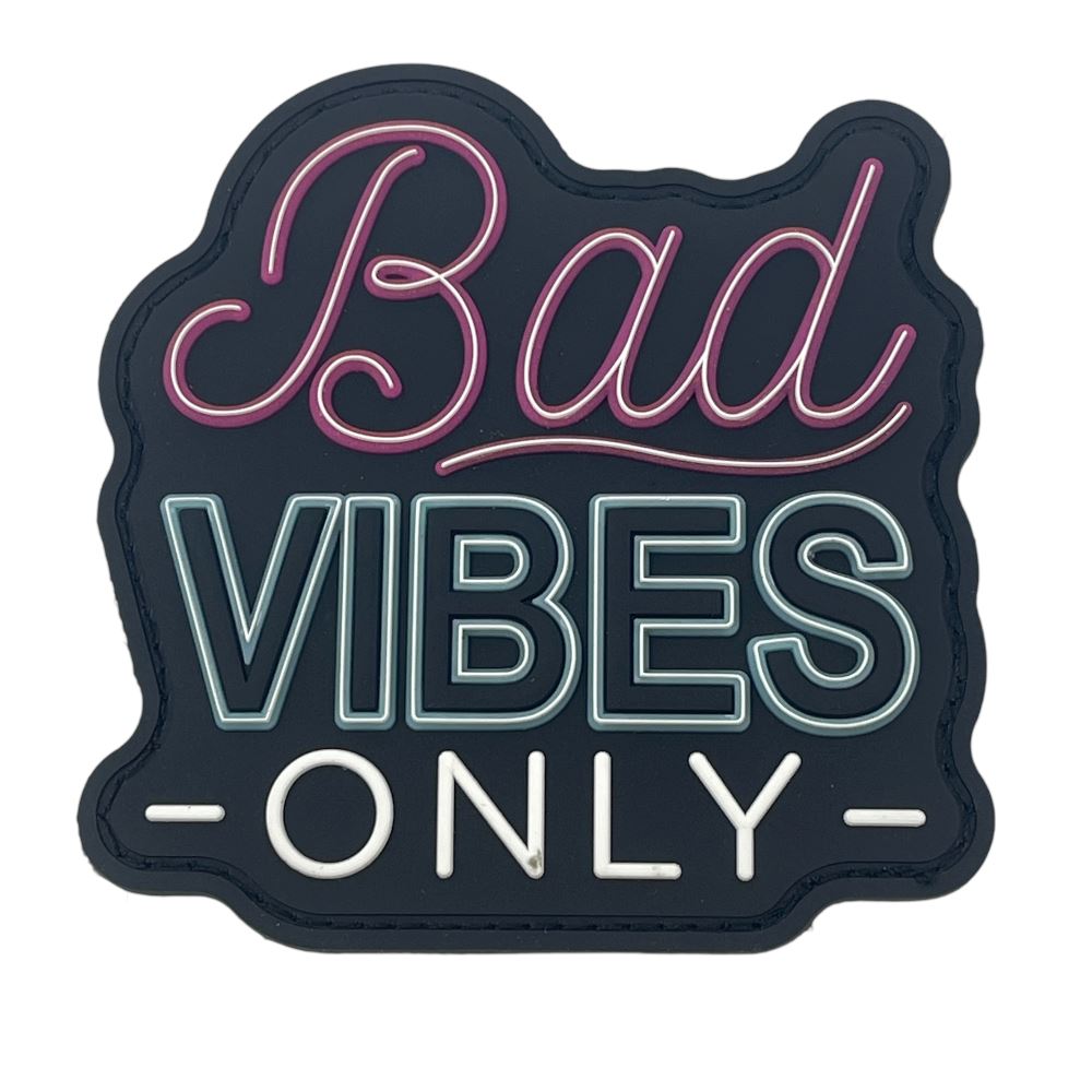 Patch Panel Bad Vibes ONLY Patch + Sticker