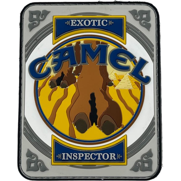 Patch Panel Camel Toe Inspector Patch + Sticker