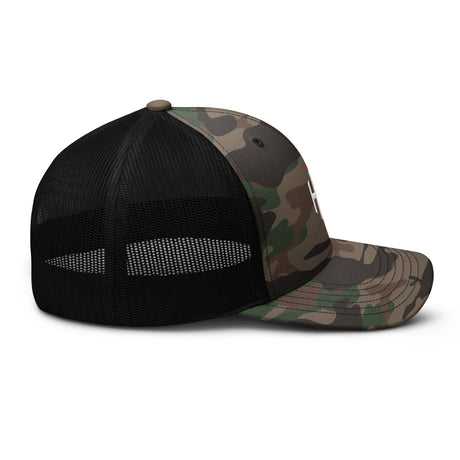 HRTI Camouflage trucker hat — alternate view 7