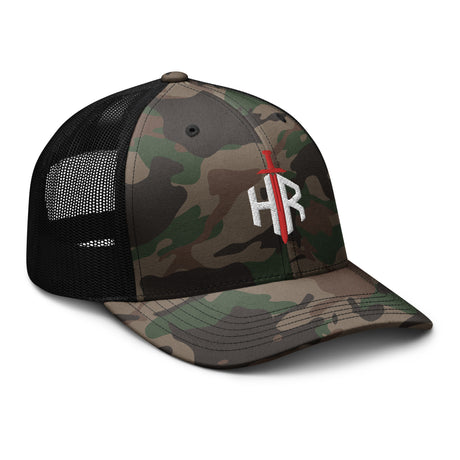 HRTI Camouflage trucker hat — alternate view 5