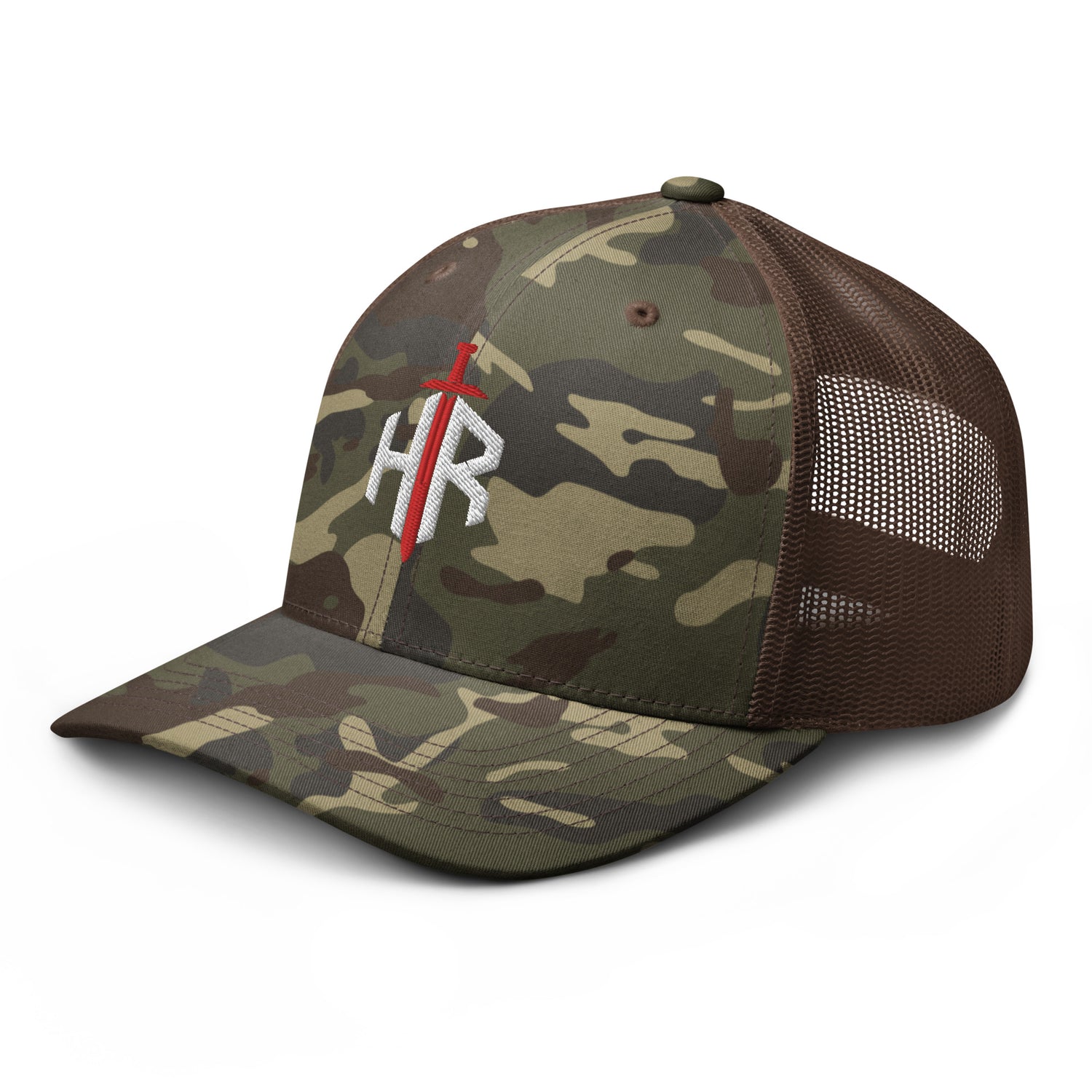 HRTI Camouflage trucker hat — alternate view 9