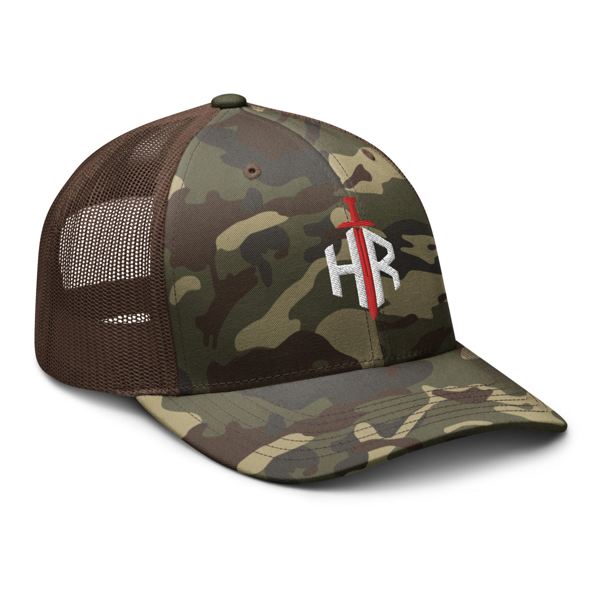 HRTI Camouflage trucker hat — alternate view 10