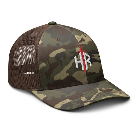 HRTI Camouflage trucker hat — alternate view 10
