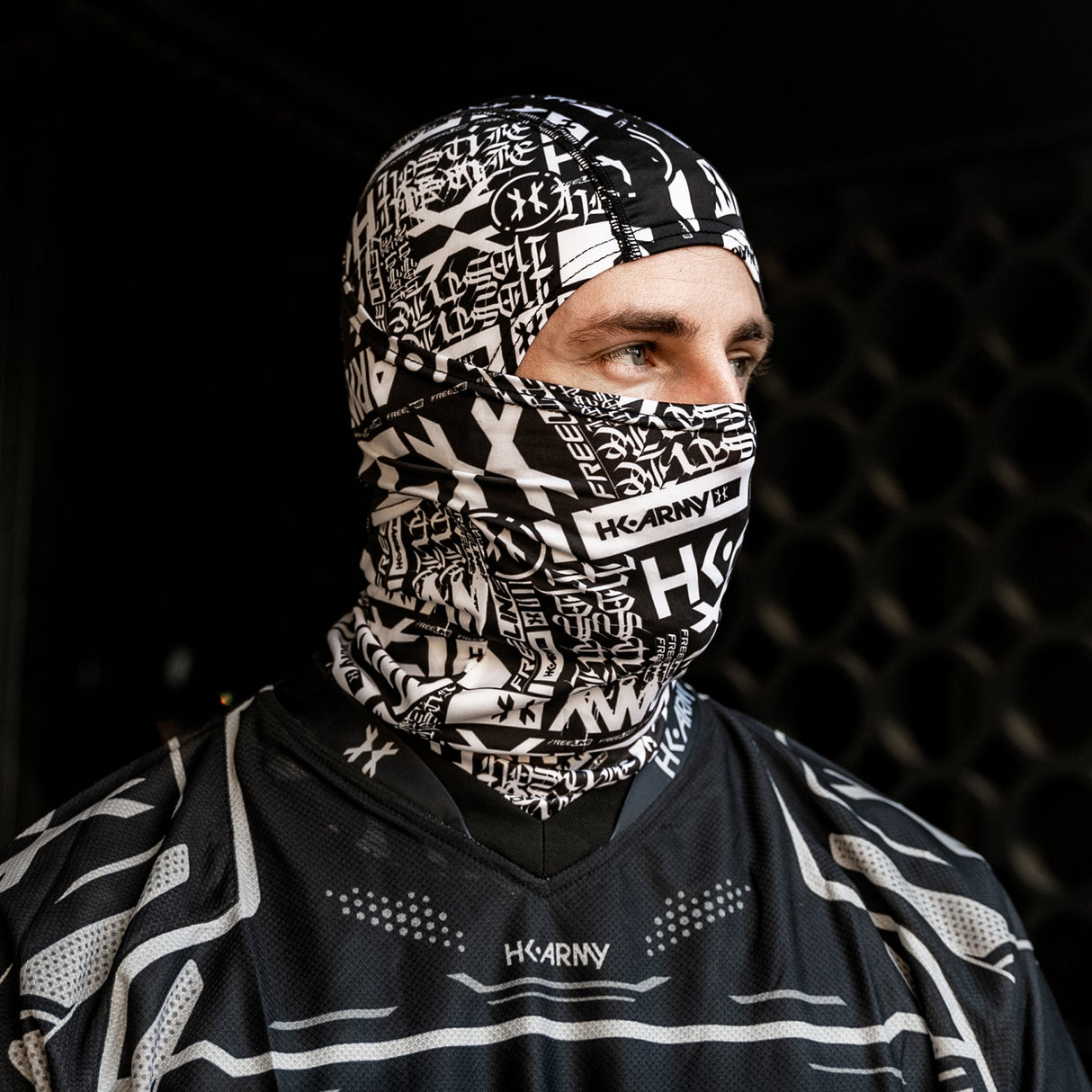 Hostile® Balaclava - Chaos Black — alternate view 6