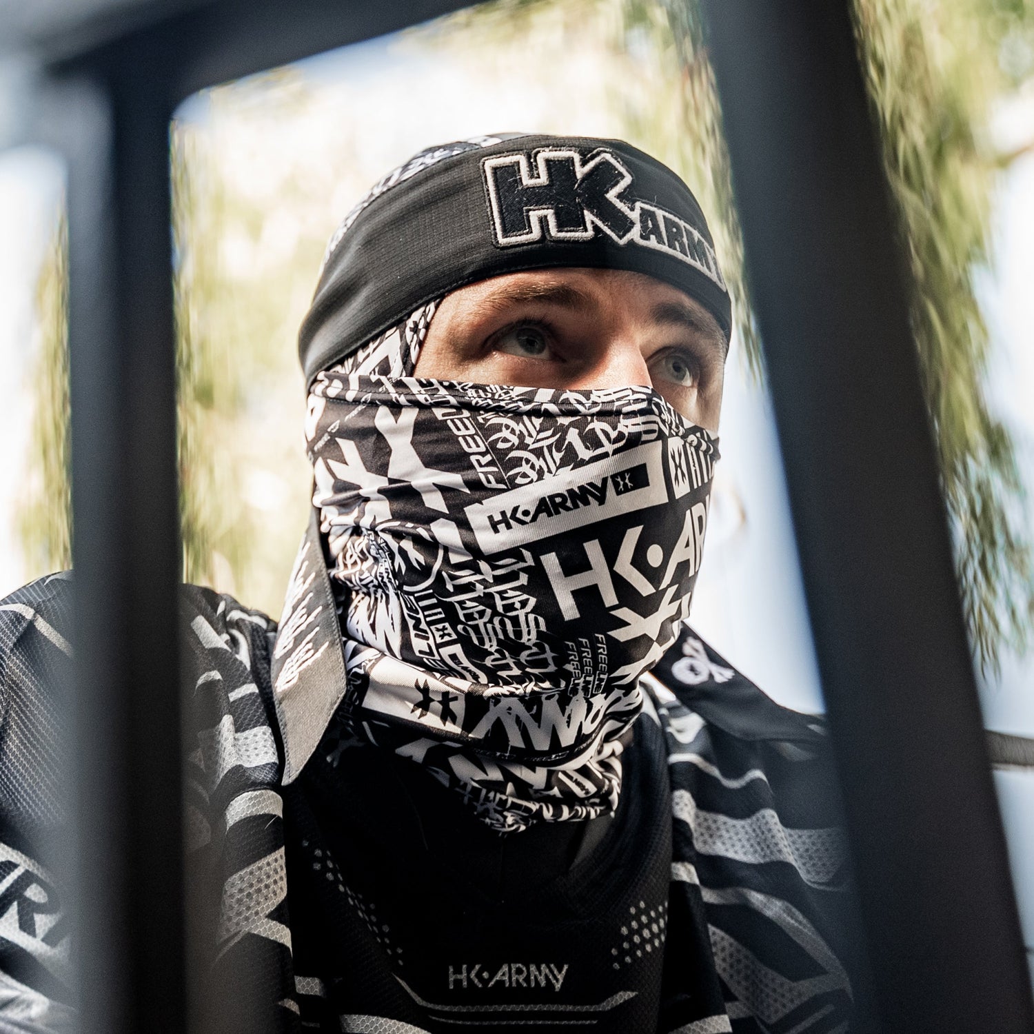 Hostile® Balaclava - Chaos Black — alternate view 2