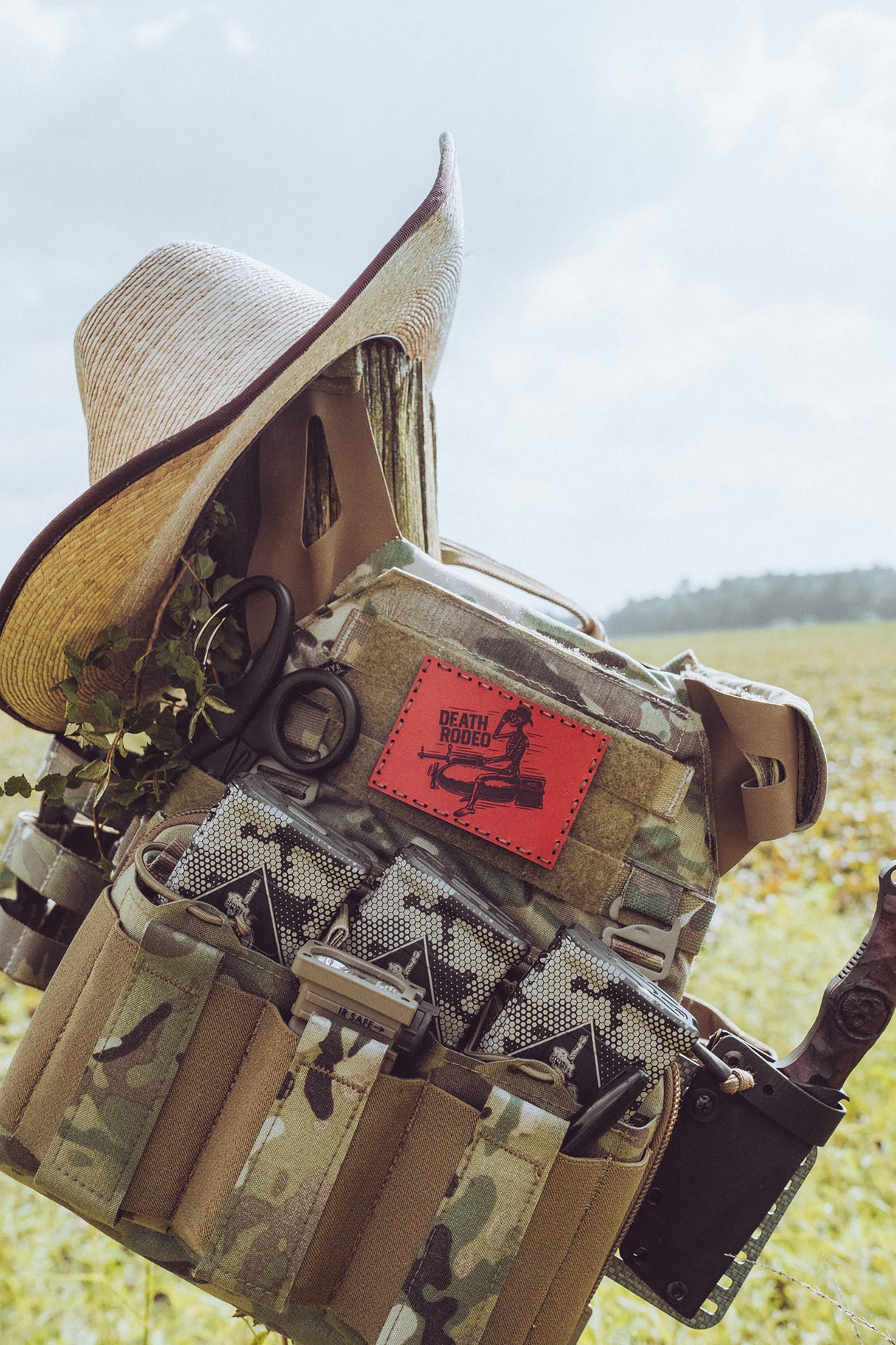 Death Rodeo Leather Patch — alternate view 3
