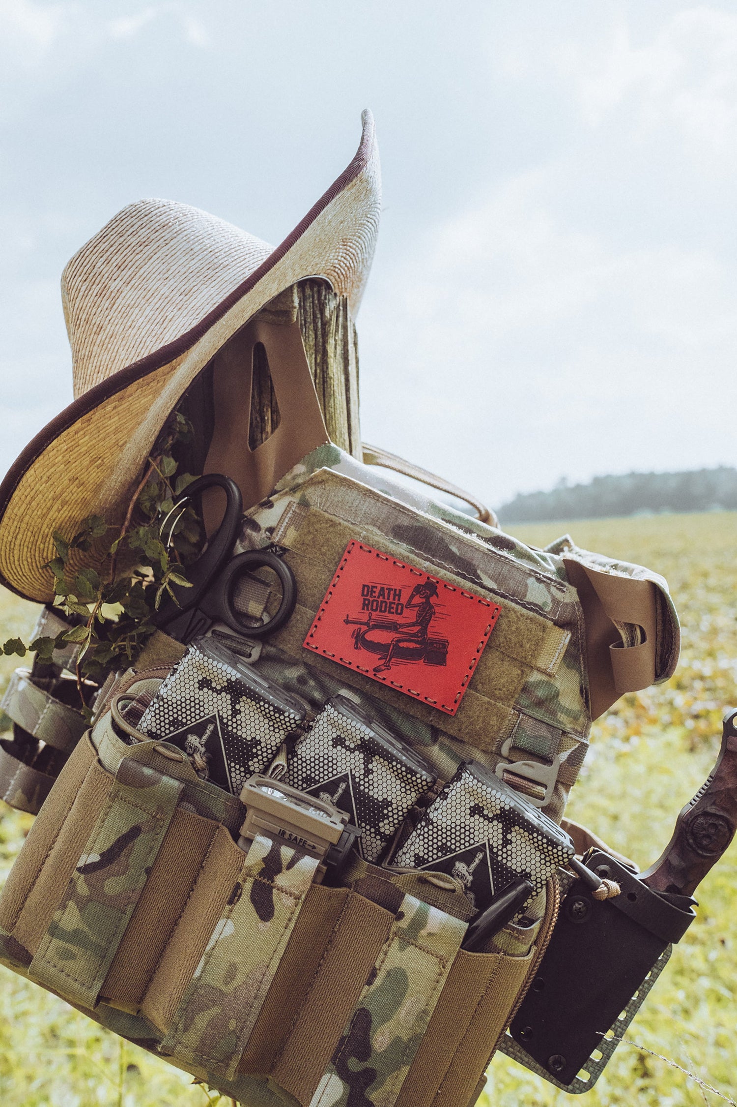 Death Rodeo Leather Patch — alternate view 3