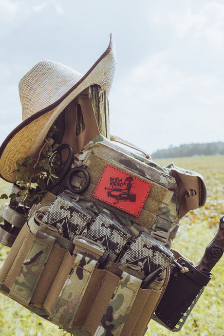 Death Rodeo Leather Patch — alternate view 3