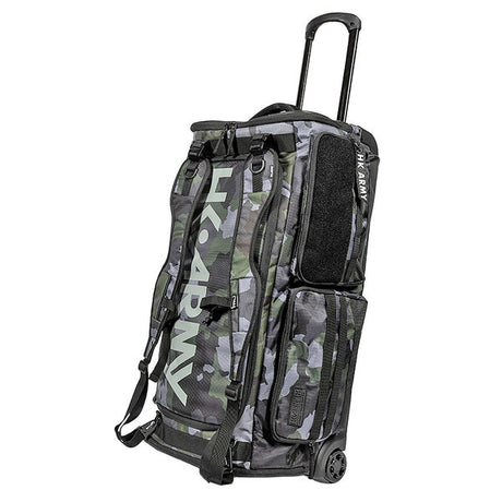 Expand Roller Paintball Gear Bag – Shroud Black/Green — alternate view 4
