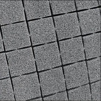 Diced/Cubed Charcoal Ester Foam - 20" x 15" – 2"Thick(+$7.71) — alternate view 2