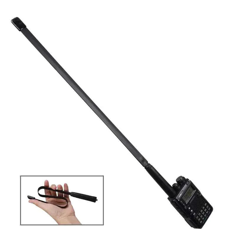Dual Band Folding Tactical Antenna SMA Female for Baofeng Radios. *New Sizes* – 18.5 inches