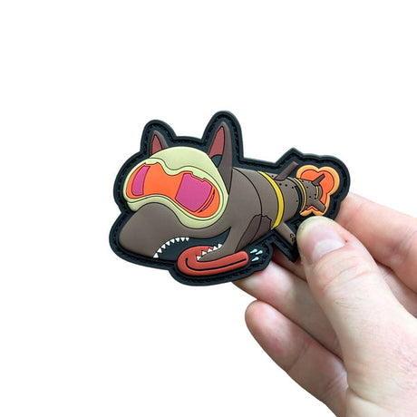 Patch Panel Fur Missile Patch + Sticker — alternate view 2