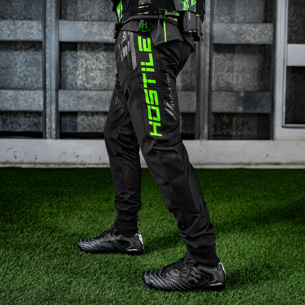 Hostile® - TRK AIR Jogger Pants - Green – Medium (Size 28-32) — alternate view 2