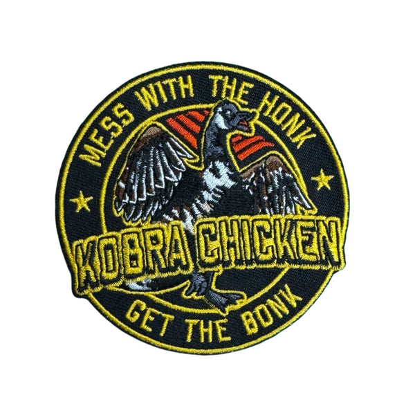 Patch Panel Kobra Chicken Patch + Sticker