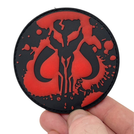 Mandalorian Mythosaur Patch + Sticker — alternate view 2
