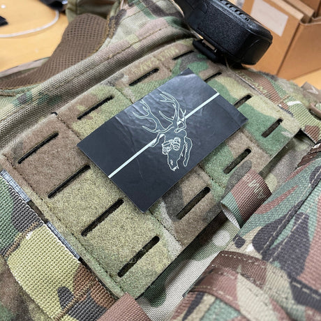 MOLLE Patch Panel for Velocity Systems SCARAB LT – Gun Metal Gray — alternate view 2