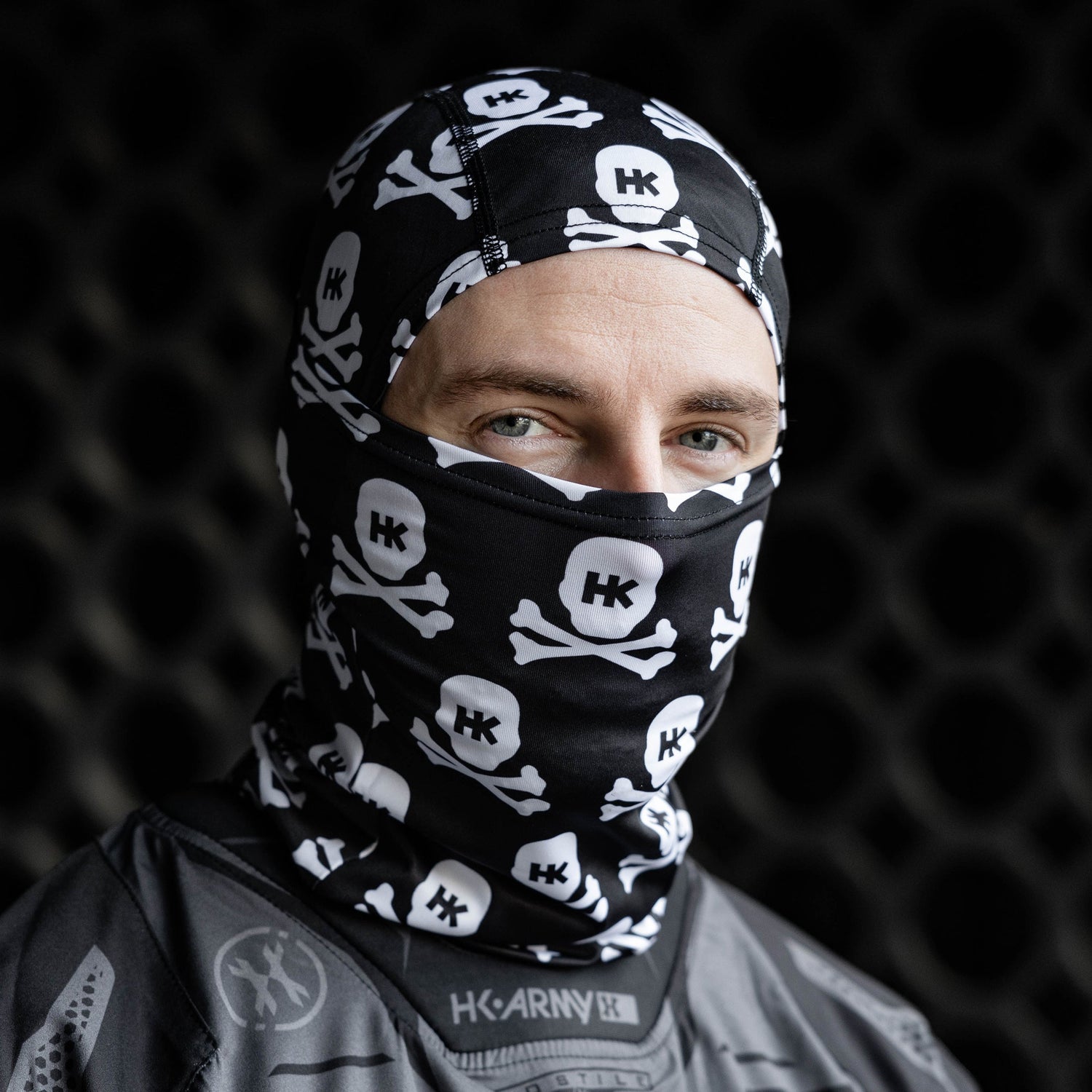 Hostile® Balaclava - Skulls Black — alternate view 6