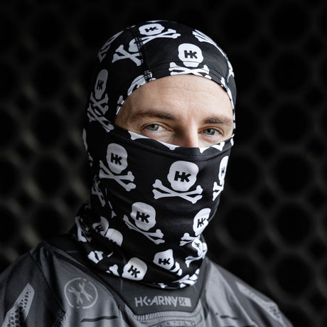 Hostile® Balaclava - Skulls Black — alternate view 6