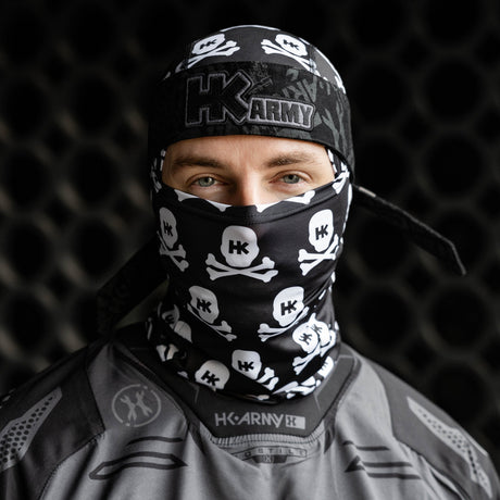 Hostile® Balaclava - Skulls Black — alternate view 2