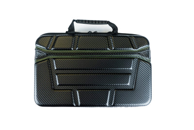 Hard Shell Marker Case - Carbon - Black With Green Liner